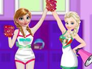 Princesses Cheerleader Style