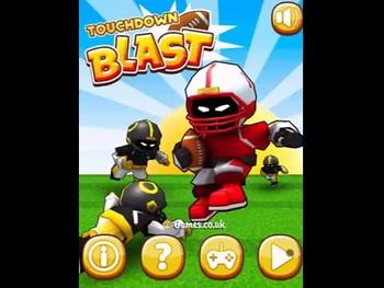 TOUCHDOWN BLAST Level 1-18 Walkthrough  | AMERICAN FOOTBALL GAMES FOR KIDS 