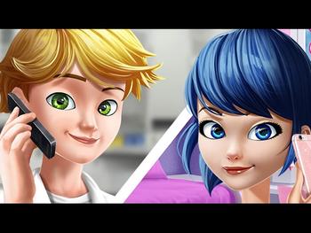 Miraculous Ladybug and Cat Noir Games - College Love Chemistry Class 