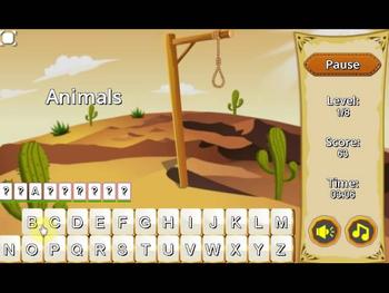 Game Wild West Hangman 