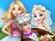 Elsa Wedding Photo Dress Up