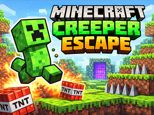 Minecraft Creeper Escape Game - Play Minecraft Creeper Escape Online ...
