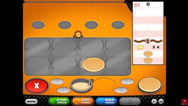 Papa's Pancakeria Game Play Papa's Pancakeria Online for
