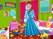 Princess Elsa Bedroom Cleaning