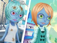 Adorable Zombie Girl