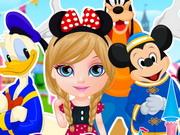 Baby Barbie Goes To Disneyland