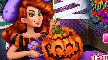 Jessie's Halloween Pumpkin Carving Halloween Games for Children 