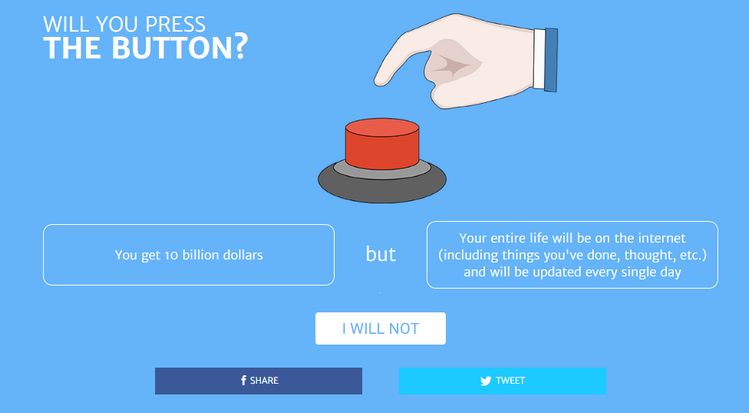 Will You Press The Button? #wouldyourather #wouldyourathergame #presst