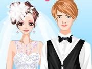 French Style Wedding Dress Up