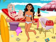 Princess Summer Beach Cleaning