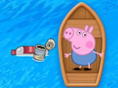 Piggy Looking For The Sea Road