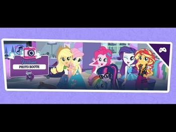My Little Pony Fashion Photo Booth game 