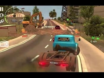 Russian Car Driver  ZIL 130 Game Level 1-2 Walkthrough 