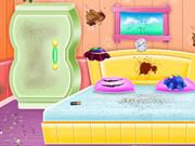 Kitty Kate Cleaning The House Tree