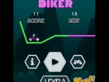 Neon Biker. game play 