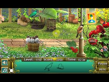 Game Garden Secrets - Hidden Objects by Outline 