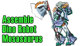 Assemble Dino Robot Mosasaurus | Eftsei Gaming 