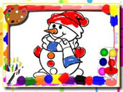 Winter Coloring Book