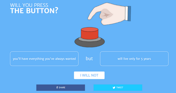 Will you press the button