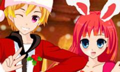 Christmas Friends Dress Up