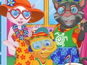 Talking Angela Summer Vacation