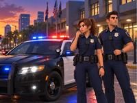 Police Car Chase Prison Escape Game