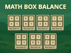 Math Box Balance
