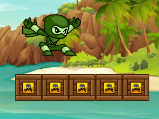 Green Ninja Run Game - Play Green Ninja Run Online for Free at YaksGames