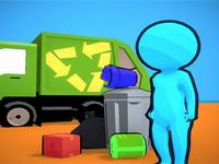 Trash sorting for kids Funny game
