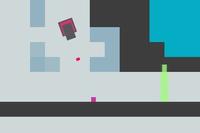 Big Ice Tower Tiny Square