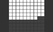 Pixels Filling Squares