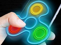 Fidget Spinner Neon Glow Online