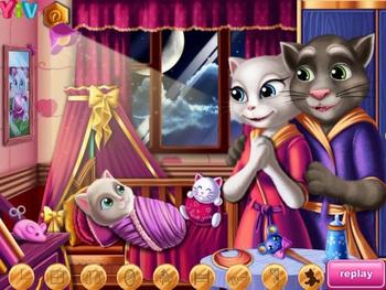 Angela Tom Baby Feeding Game Play Angela Tom Baby Feeding Online For Free At Yaksgames