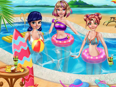 Princesses Summer #Vacay Party - Jogos na Internet