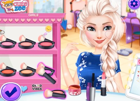 Disney Princesses Makeup Mania Game
