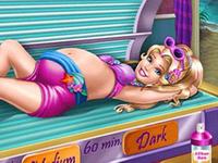 Pregnant Princess Tanning Solarium H5