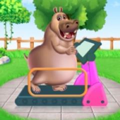 Fat Fit Hippo