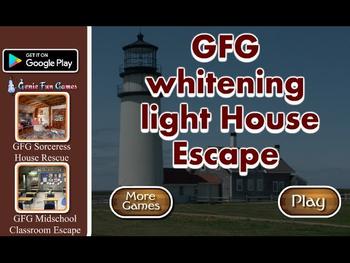 GFG Whitening Light House Escape Walkthrough [GenieFunGames] 