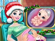Mrs. Claus Pregnant Check-up