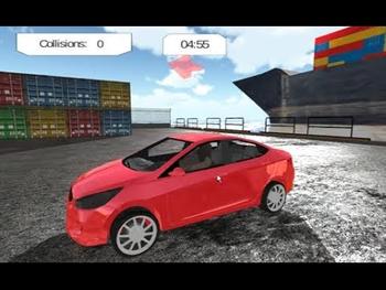 Dockyard car parking game level1 and level2 complete 