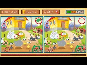 Kids secrets find the difference game level1 to level10 complete 