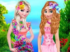 Flower Princess Dressup