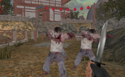 Warrior vs Zombies