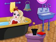 Apple White Bathroom Decoration