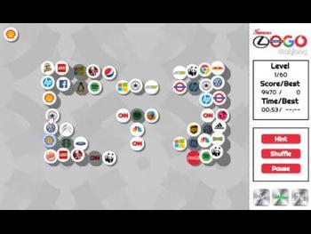 Game Famous Logo Mahjong 