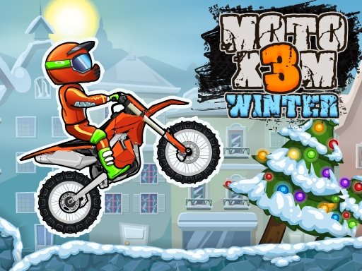 Moto X3m Winter Game Play Moto X3m Winter Online For Free At Yaksgames