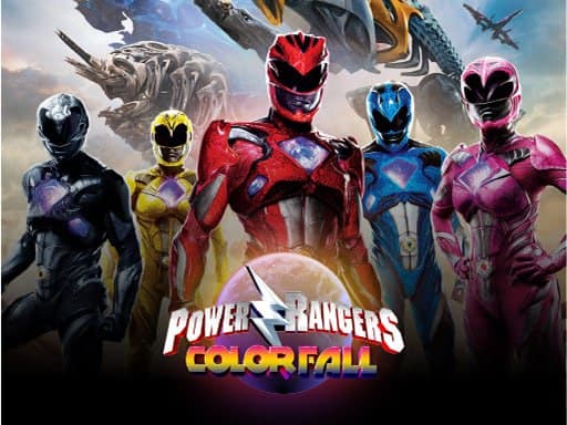 Power Rangers Color Fall - Pin Pull - Puzzle Game Game - Play Power ...