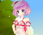 Anime Spring Girl Dress Up
