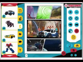 Robots in Disguise Comic Creator 