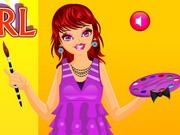 Painter Girl Dressup